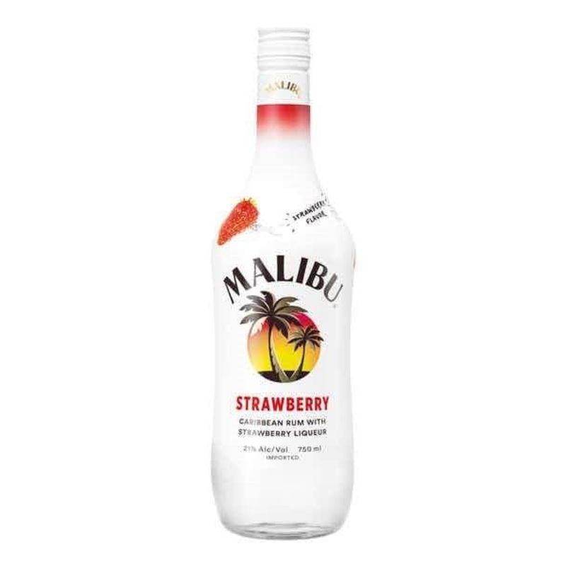 Malibu Strawberry Rum (750Ml)