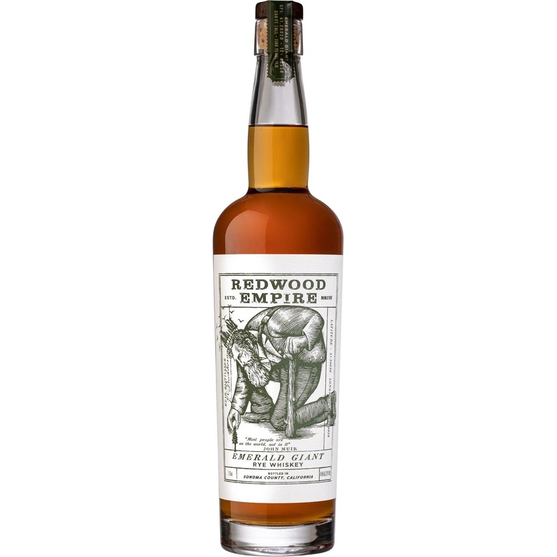 Redwood Empire Emerald Giant Rye Whiskey (750Ml)