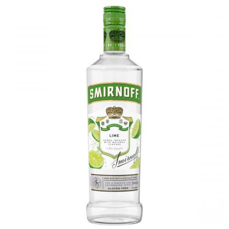 Smirnoff Lime Vodka (750Ml)