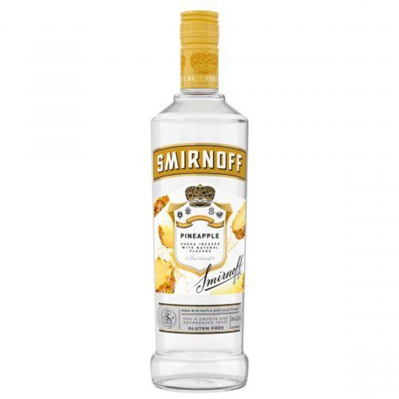 Smirnoff Pineapple Vodka (750Ml)