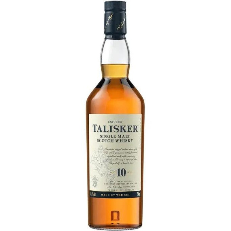 Talisker 10 Year Single Malt Scotch Whisky (750Ml)