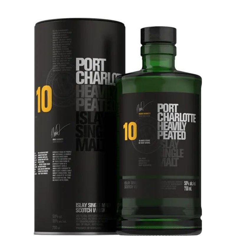 Bruichladdich Port Charlotte 10 Year Single Malt (750Ml)
