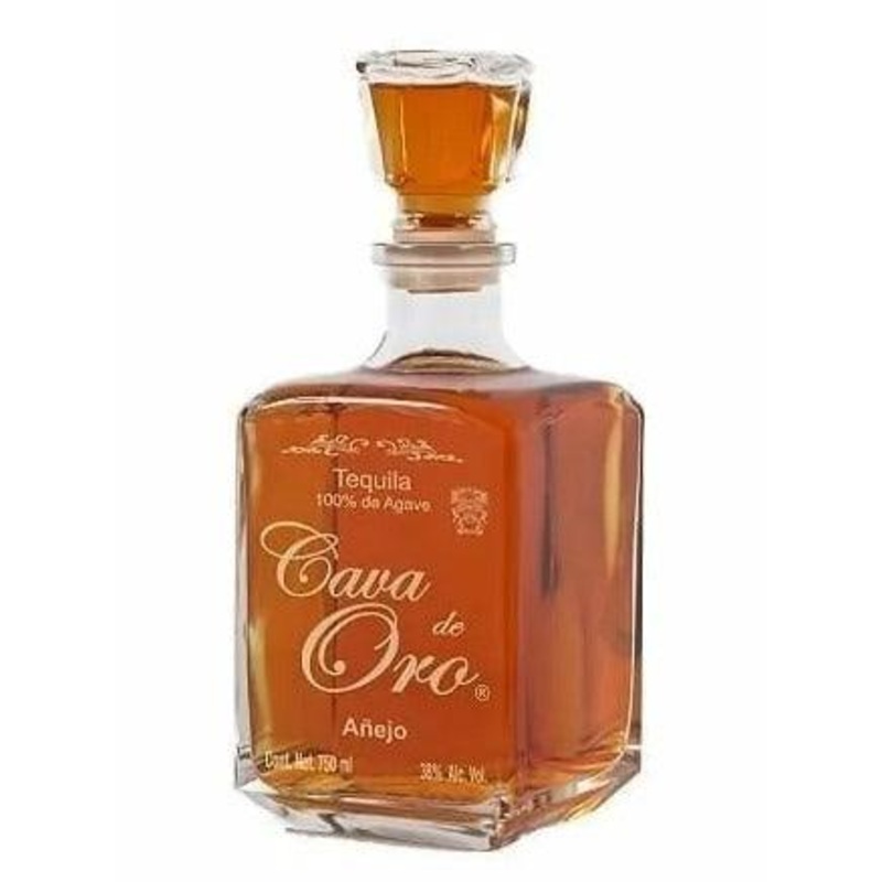 Cava De Oro Anejo Tequila (750Ml)