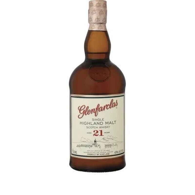 Glenfarclas 21 Year Old Scotch Whiskey (750Ml)