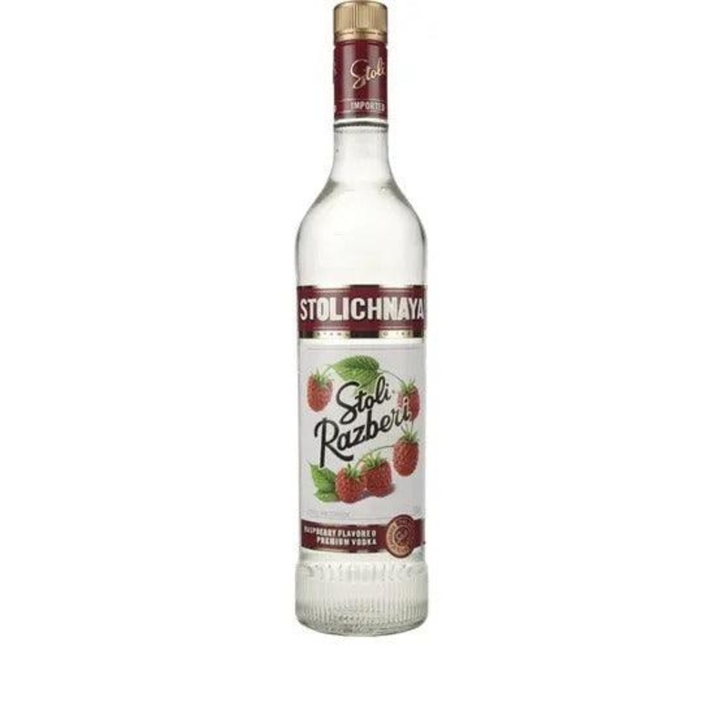 Stolichnaya Razberi Vodka (750Ml)