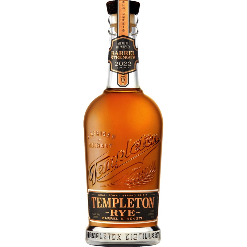 Templeton Barrel Strength Rye Whiskey (750Ml)