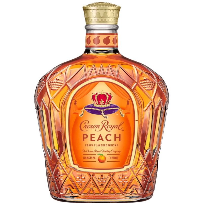 Crown Royal Peach Canadian Whiskey (750Ml)