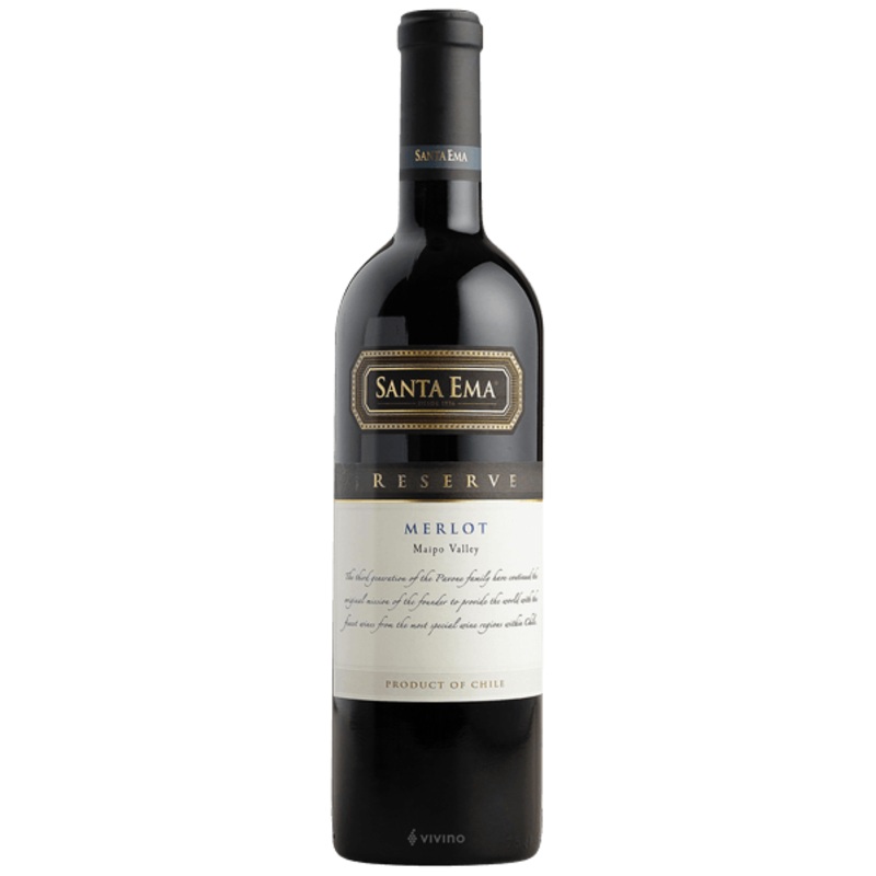 Santa Ema Select Terroir Merlot Valle del Cachapoal 2017 750 ML