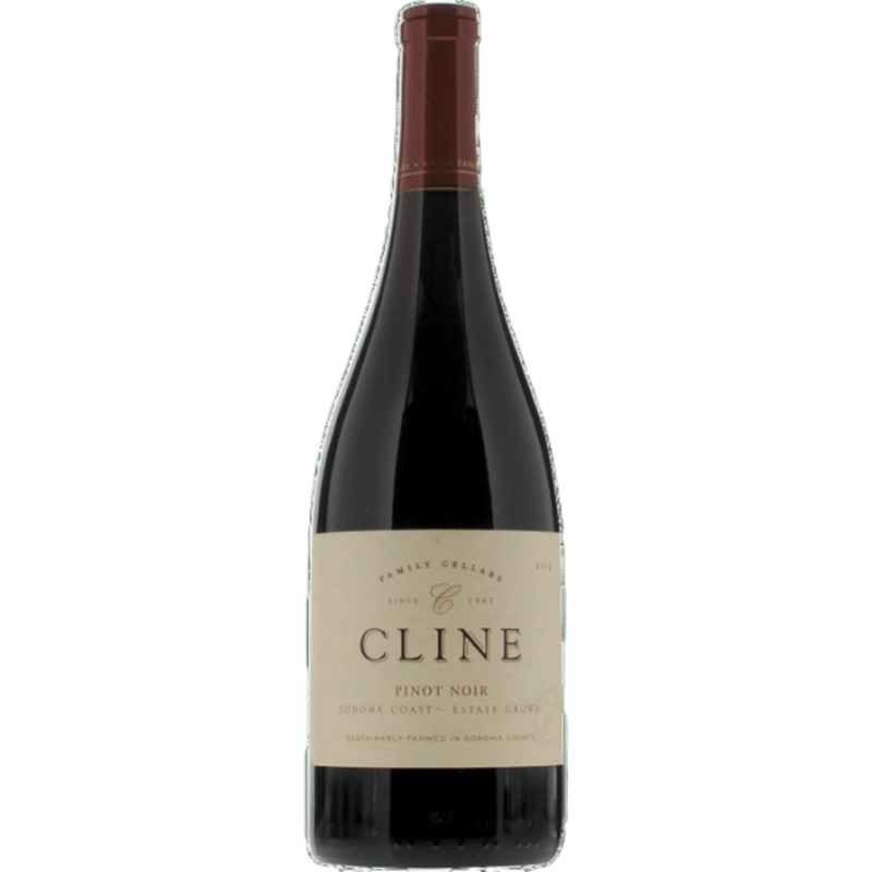 Cline Pinot Noir Estate Grown Sonoma Coast 750 ML