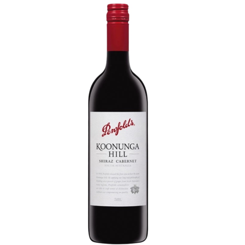 Penfolds Shiraz Cabernet Sauvignon Koonunga Hill South Australia 2016 750 ML