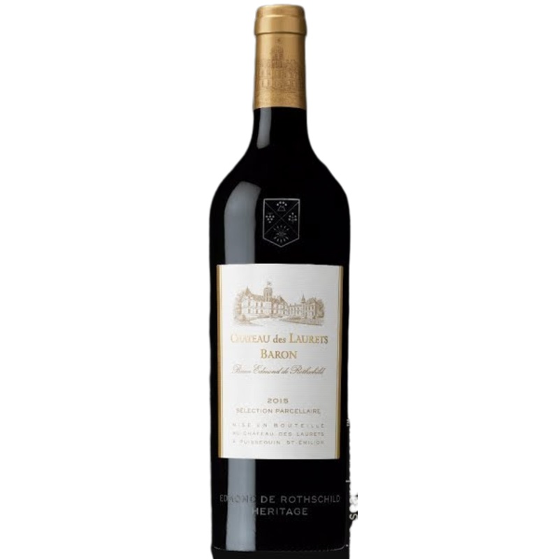 Chateau des Laurets Baron Puisseguin Saint-emilion Selection Parcellaire 750 ML