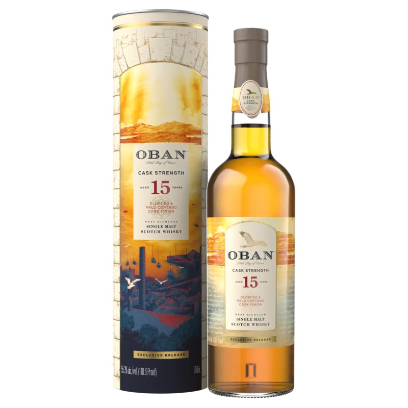 Oban Cask Strength 15 Year Old Single Malt Scotch