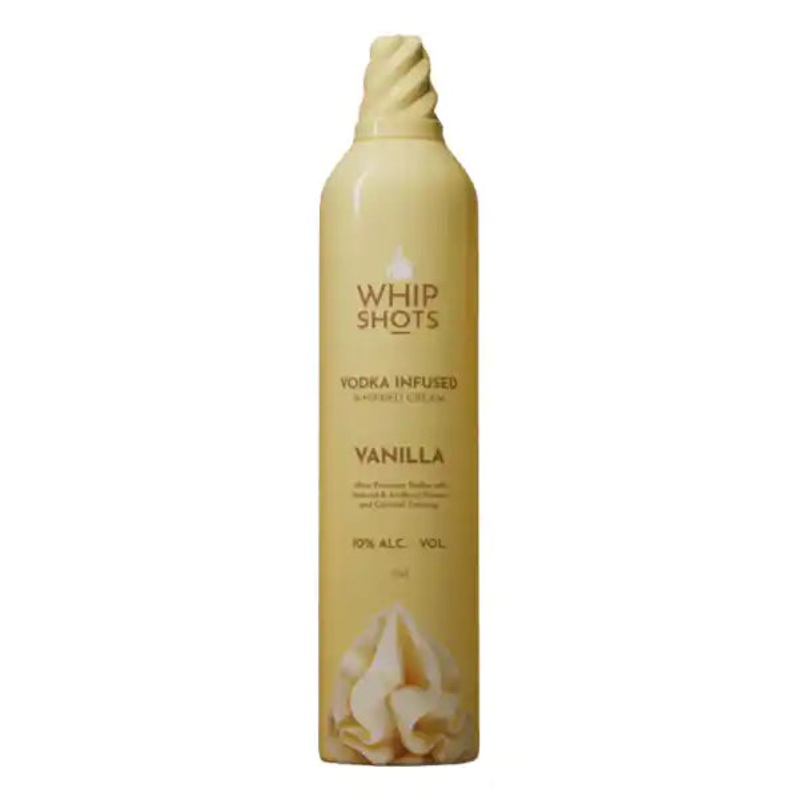 Whip Shots Vodka Infused Whipped Vanilla 375 ML