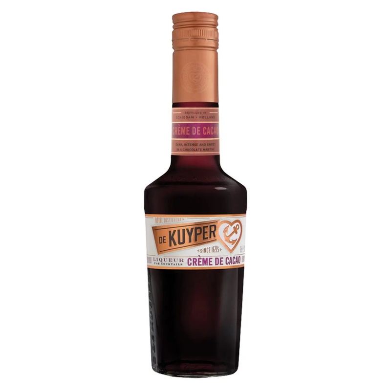 De Kuyper Creme De Cacao Brown Liqueur, 50 cl