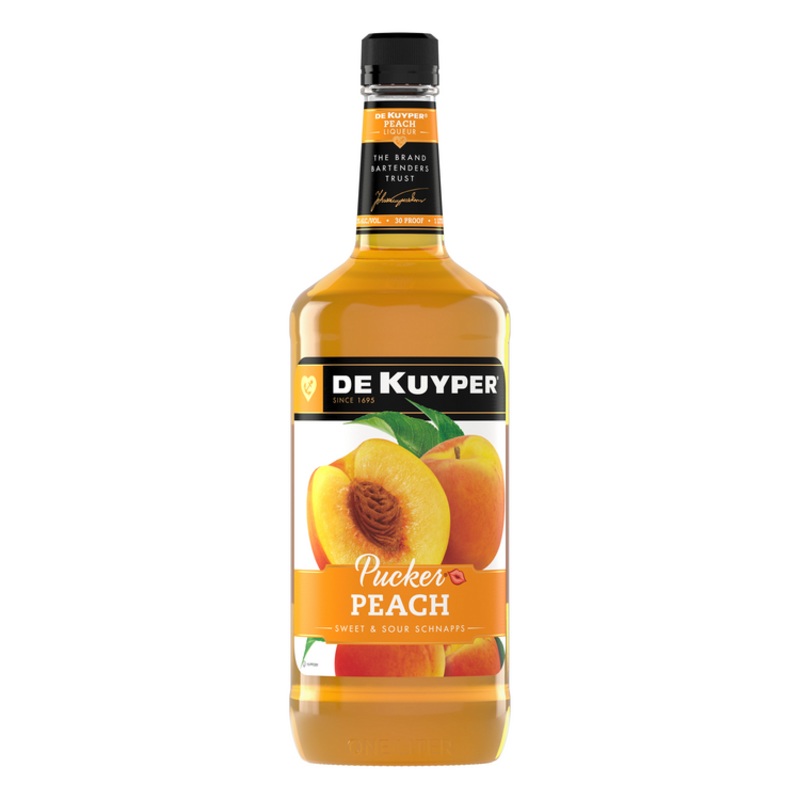 DEKUYPER PUCKER PEACH SCHN 30