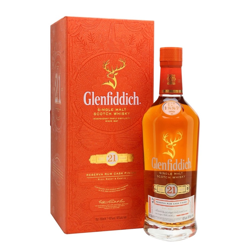 Glenfiddich 21 Year Gran Reserva Rum Cask Finish 750 ml