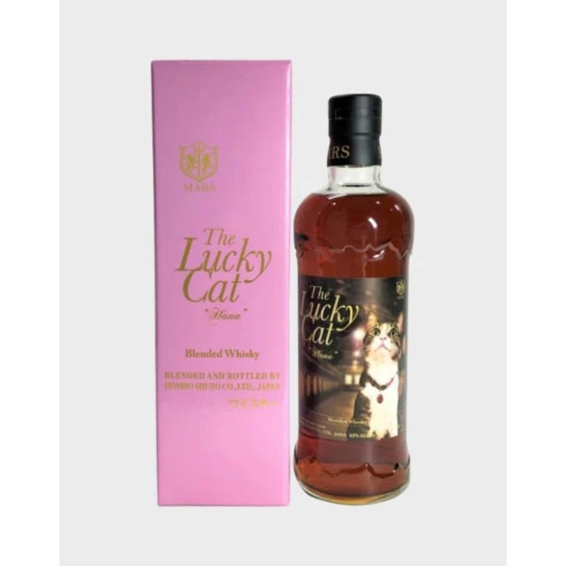 2020 Mars The Lucky Cat Hana Blended Japanese Whisky 750ml