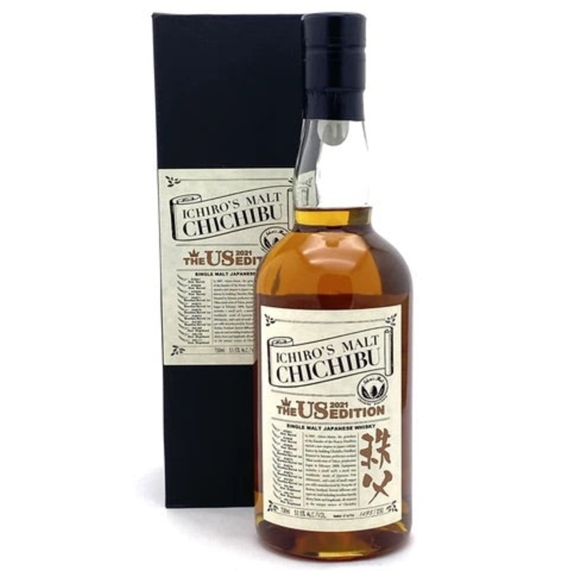 2022 Ichiros Malt Chichibu The US Edition Single Malt Whisky 750ml