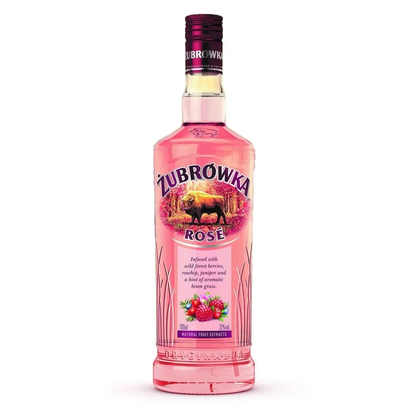 Zubrowka Rose Liqueur, 70 cl