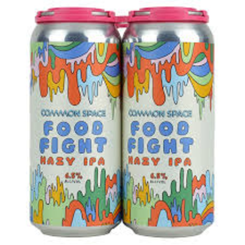 Common Space Food Fight Hazy Ipa 16oz 4pk Cans
