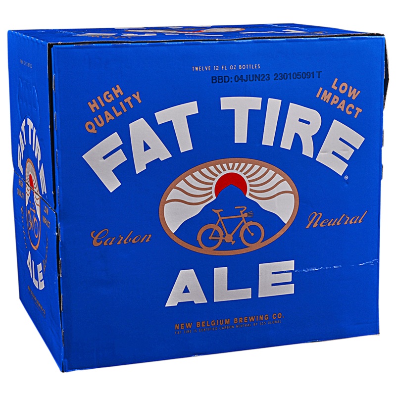 Fat Tire Ale 12oz 12 Pack Bottles