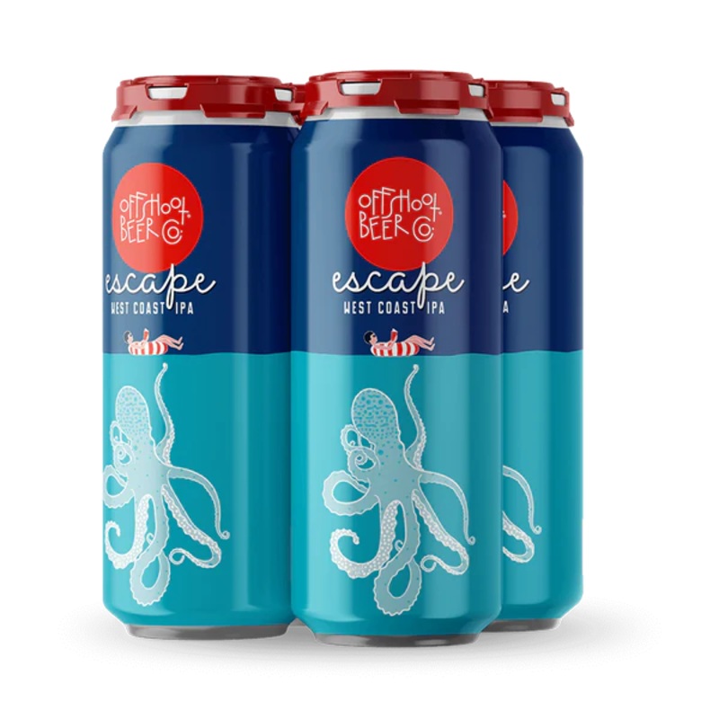Offshoot Beer Escape West Coast Ipa 16oz 4 Pack Can