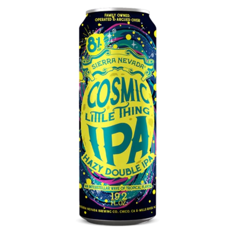 Sierra Nevada Cosmic Little Thing Hazy Double Ipa 19.2oz