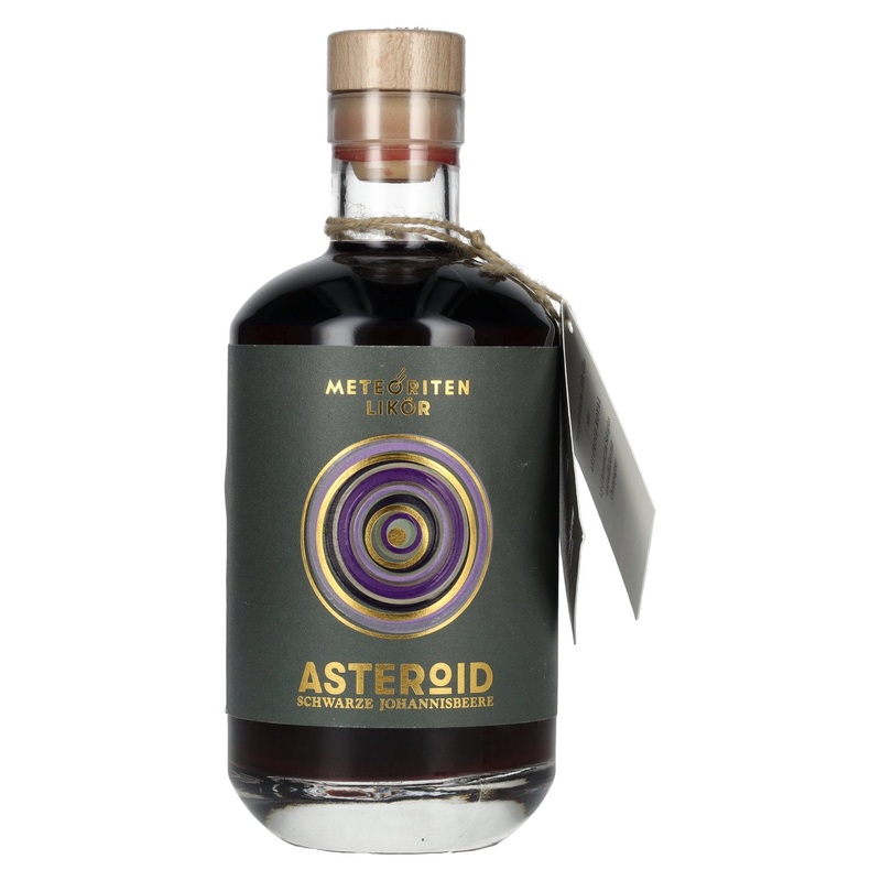 Meteoriten Likoer ASTEROID Schwarze Currant 30% Vol. 0,5l