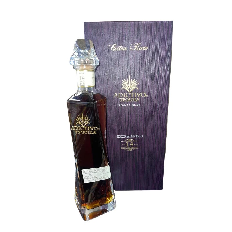 Adictivo 14 Years Extra Rare Sherry Cask Extra Anejo King's Edition Tequila 750mL