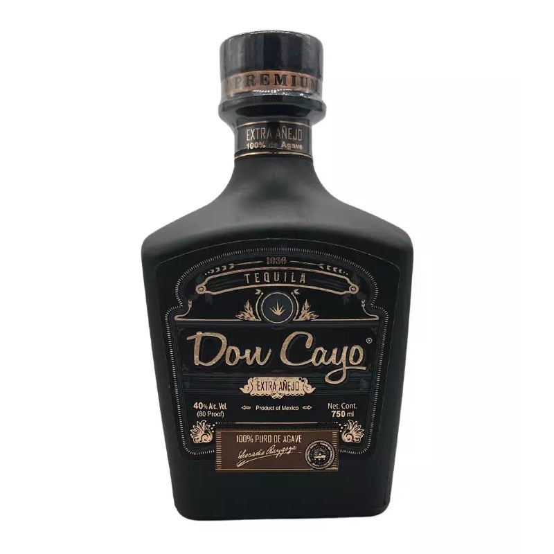 Don Cayo Tequila Extra Anejo Black 750mL