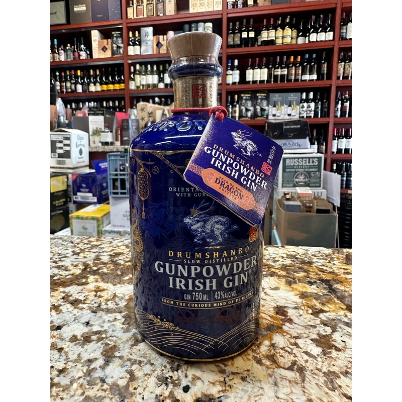 Drumshanbo Year of the Dragon Gunpowder Irish Gin 750ml
