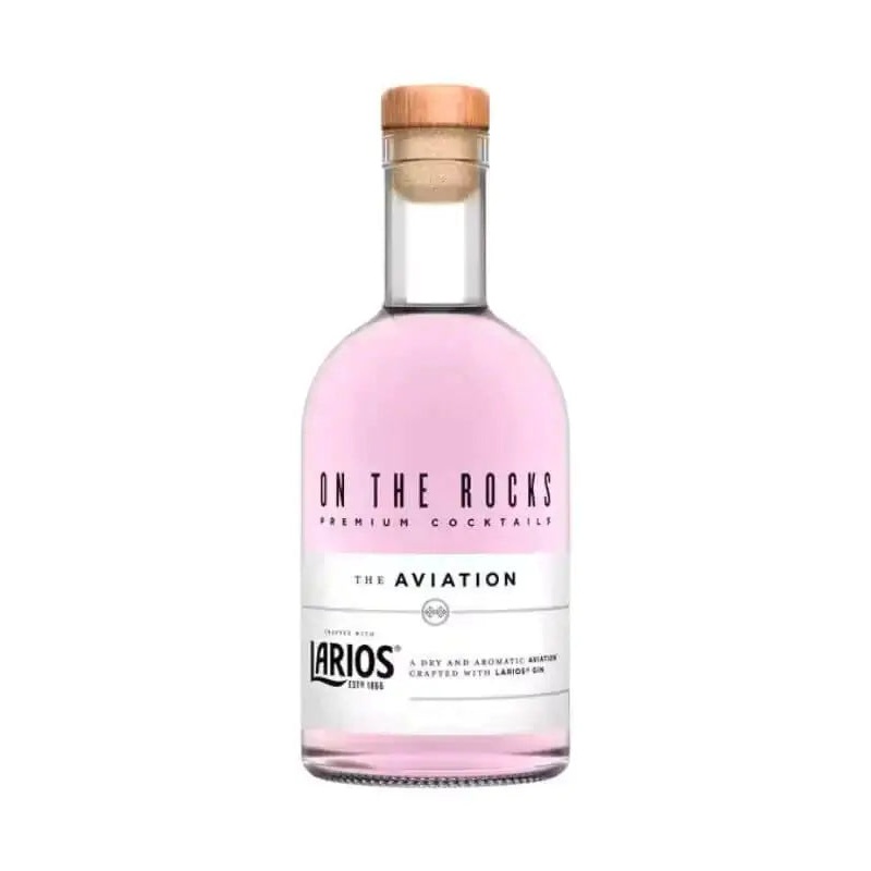 On The Rocks The Aviation Larios Gin Premium Cocktails 375mL