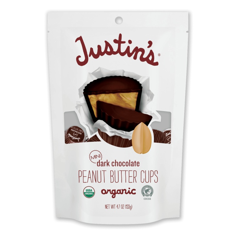 JUSTIN'S Dark Chocolate Peanut Butter Cups 4.7oz