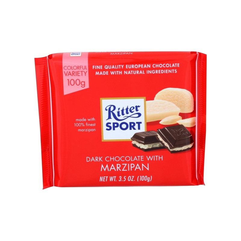 RITTER SPORT Dark Chocolate Marzipan