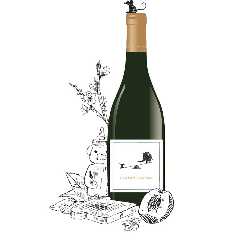 Teeter Totter Napa Valley Chardonnay 2022 750 ML