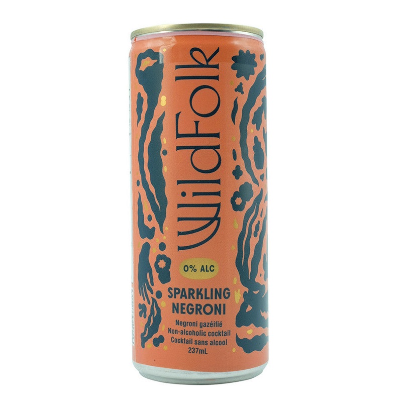 Wild Folk Beverages Sparkling Negroni- Non Alcohlic