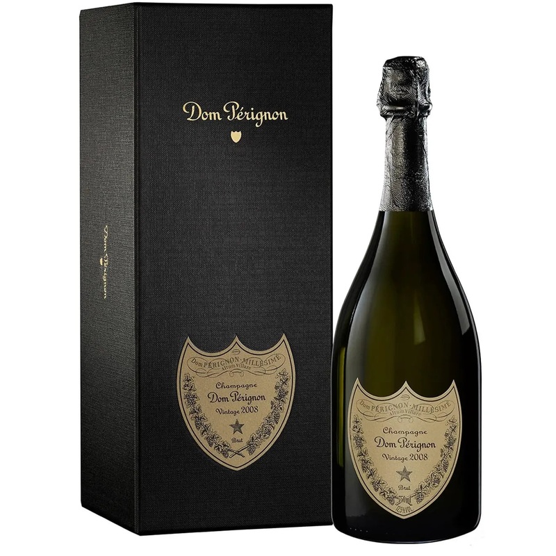 Dom Prignon Vintage 2008 Champagne with Gift Box, 75 cl
