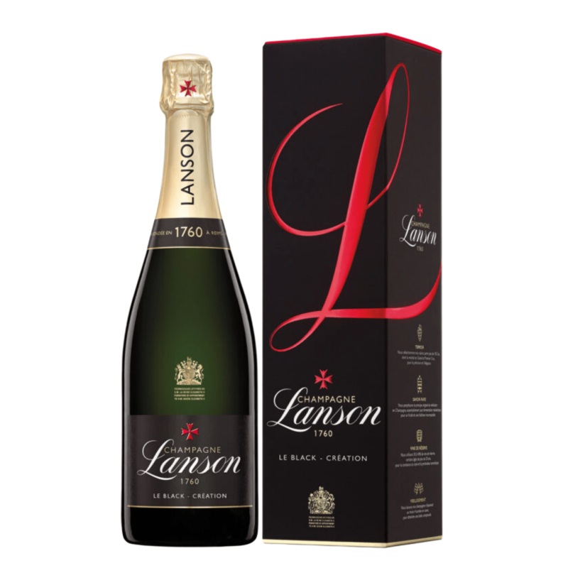 Lanson Black Label Magnum in Gift Box, 1.5 L