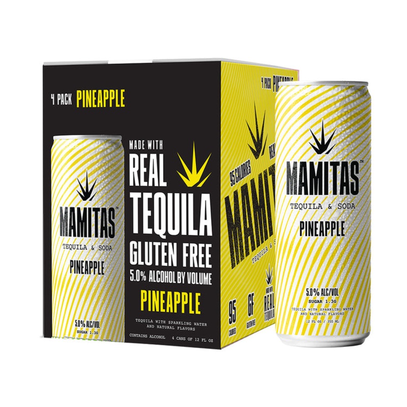 MAMITAS TEQ&SODA PINEAPPLE10 CAN4P