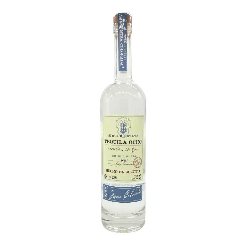 Tequila Ocho Tequila Plata Mesa Colorada 2023