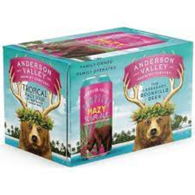 Anderson Valley Tropical Hazy Sour Ale 12oz 6 Pack Can (alc.4.2%)