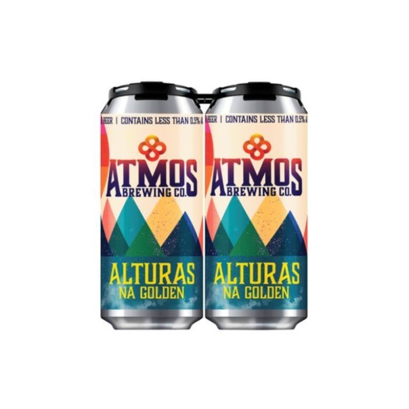 Atmos Alturas Na Golden Non Alcoholic 16oz 4 Pack Can