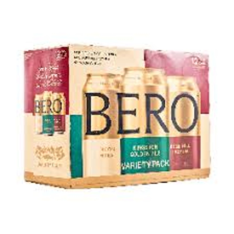 Bero Non Alcoholic Variety Pack 12oz 12 Pack Cans