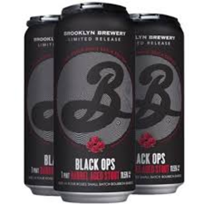 Brooklyn Brewery Black Ops Barrel Aged 4pk Cans