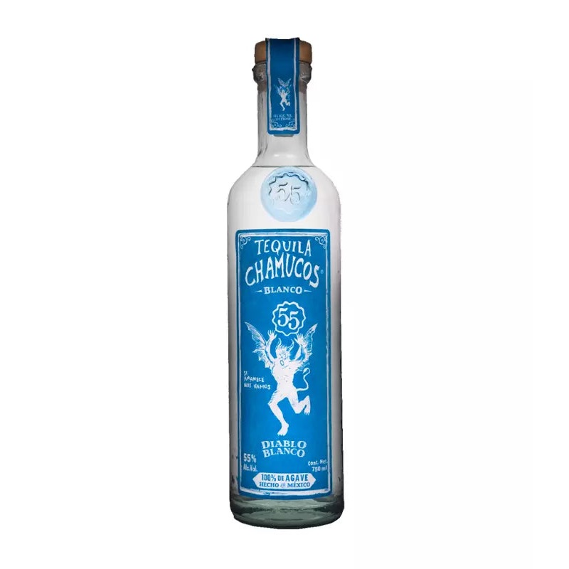 Chamucos Tequila Diablo Blanco 110 Proof 750mL