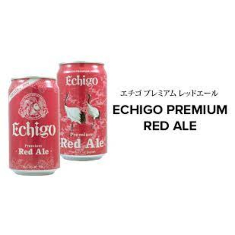 Echigo Premium Red Ale 12oz 6 Pack Can