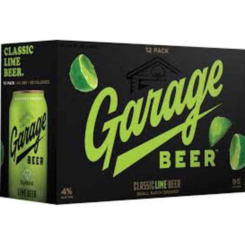 Garage Beer Classic Lime 12oz 12pack Cans