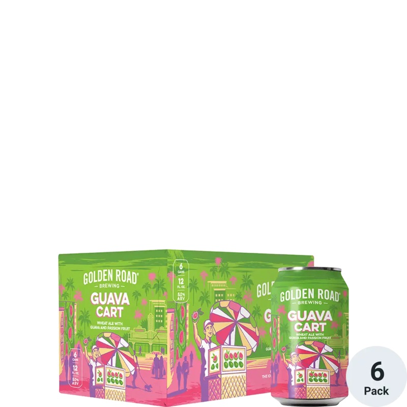 Golden Guava Cart 12oz 6 Pack Can