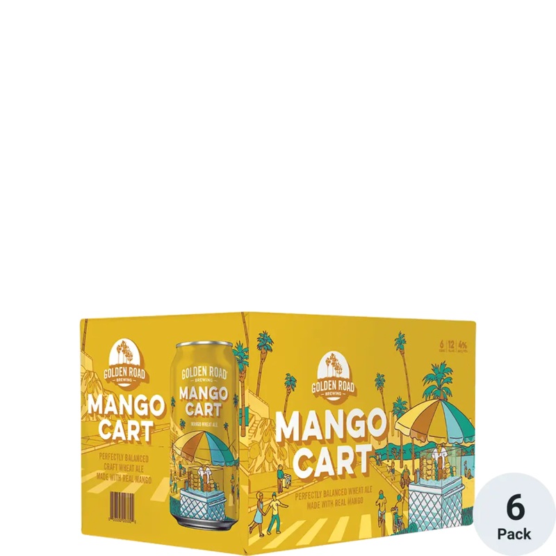 Golden Road Mango Cart 12oz 6 Pack
