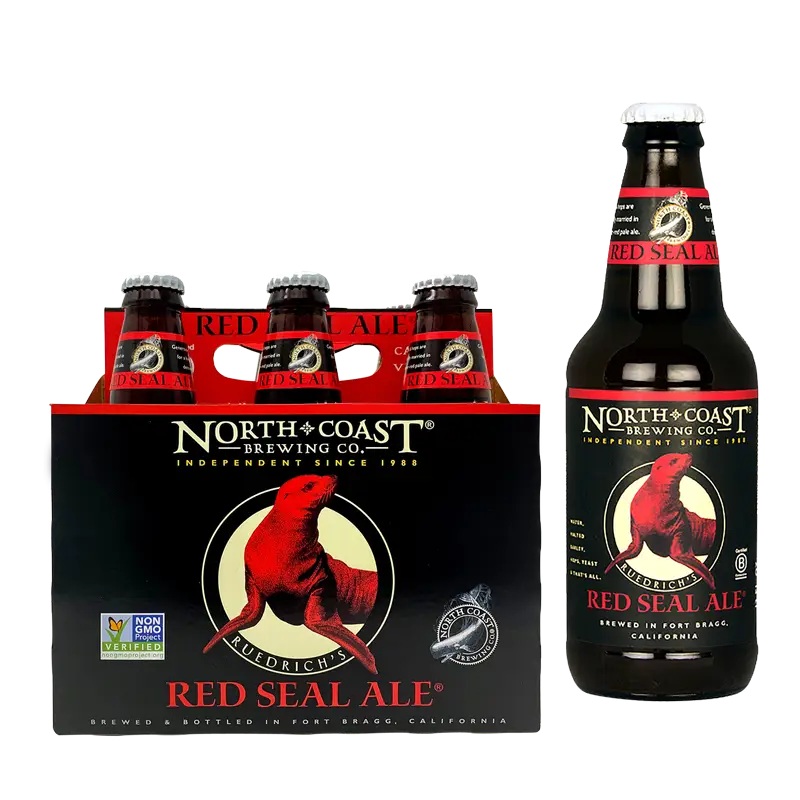 North Coast Red Seal Ale 12oz 6 Pack Bottle